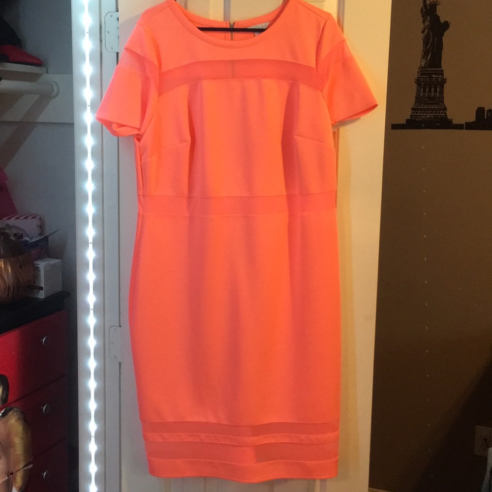 Peachy dress